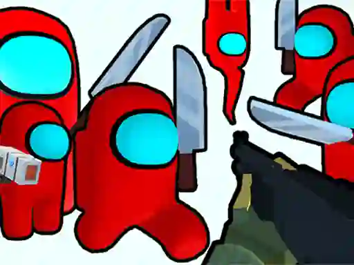 Cluiche Among shooter Kill Impostor ar líne