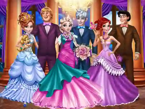 Cluiche Princesses Castle Ball ar líne