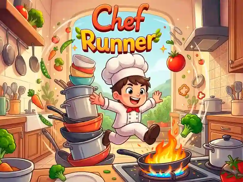 Cluiche Chef Runner ar líne