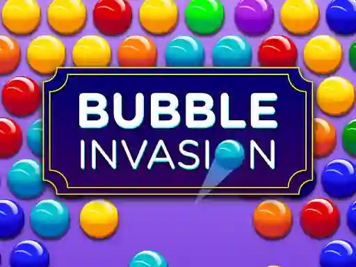 Cluiche Bubble Invasion ar líne