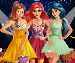 Cluiche Princesses Prom Night ar líne