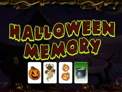 Cluiche Halloween Memory ar líne