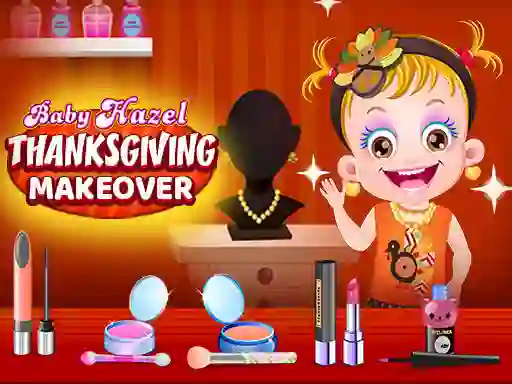 Cluiche Baby Hazel Thanksgiving Makeover ar líne