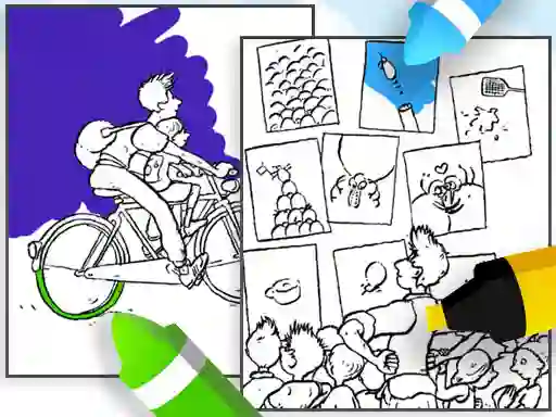 Cluiche Coloring Mees Kees ar líne