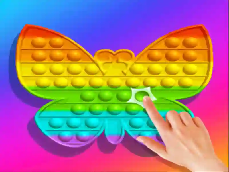 Cluiche Pop It 3D Fidget Toy Maker ar líne