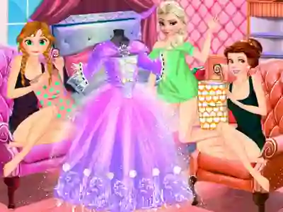 Cluiche Princesses Dreamy Dress ar líne