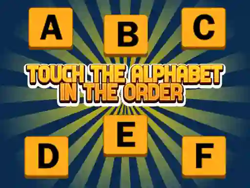Cluiche Touch The Alphabet In The Oder ar líne