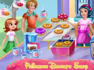 Cluiche Princess Donuts Shop ar líne
