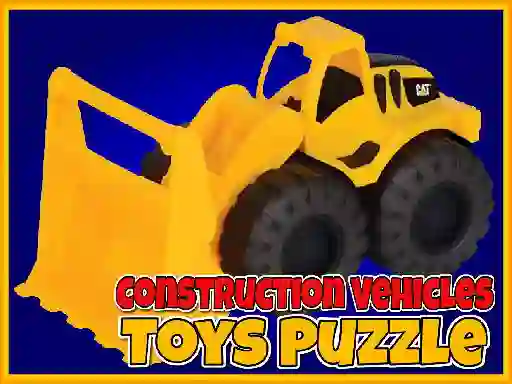 Cluiche Construction Vehicles Toys Puzzle ar líne