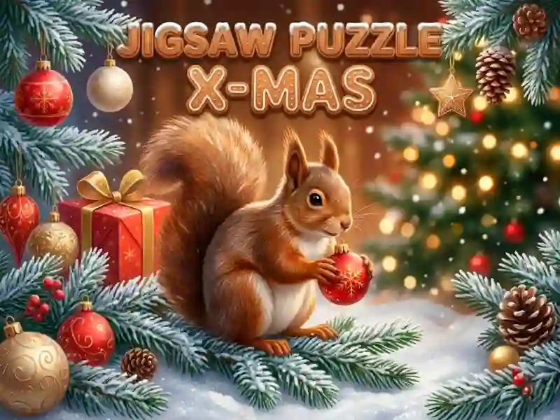 Cluiche Jigsaw Puzzle X-Mas ar líne