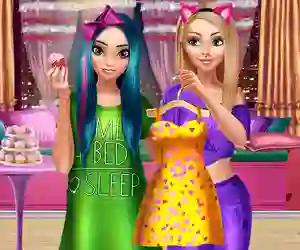 Cluiche BFFs PJ Party ar líne