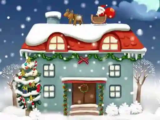 Cluiche Christmas Rooms Differences ar líne