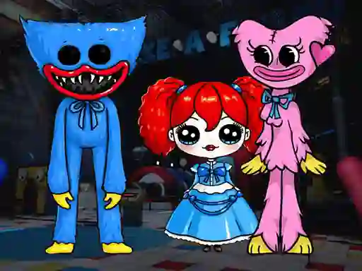 Cluiche Huggie Wuggie Jigsaw ar líne