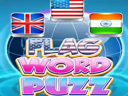 Cluiche Flag Word Puzz ar líne