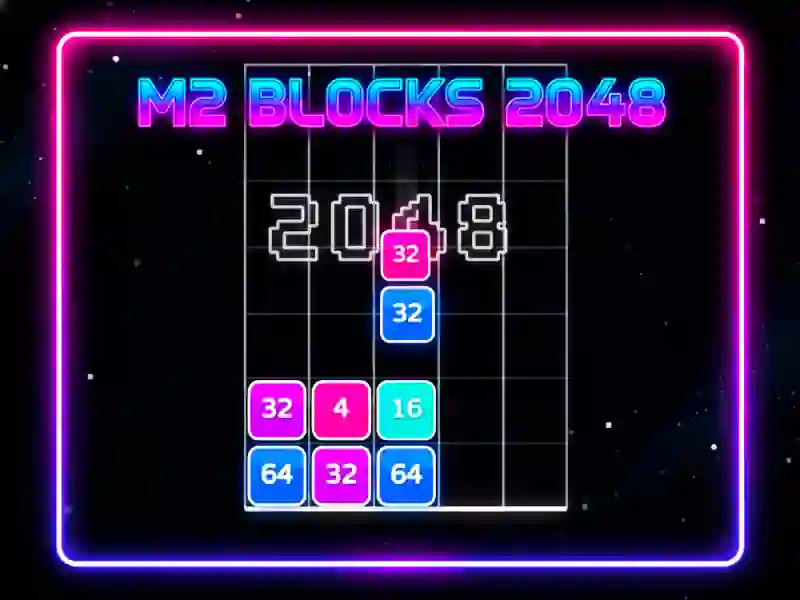 Cluiche M2 Blocks 2048 ar líne