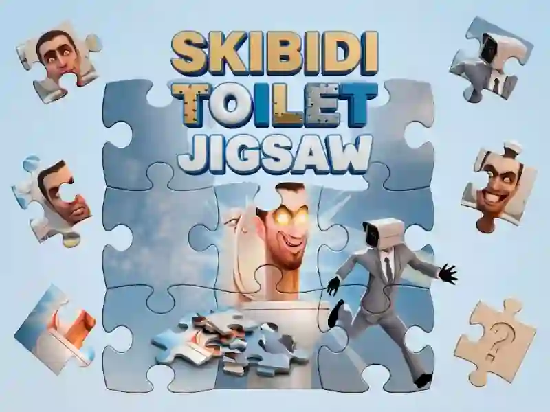 Cluiche Skibidi Toilet Jigsaw ar líne