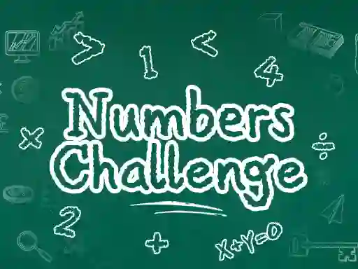 Cluiche Numbers Challenge ar líne