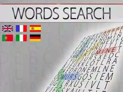 Cluiche Words Search ar líne