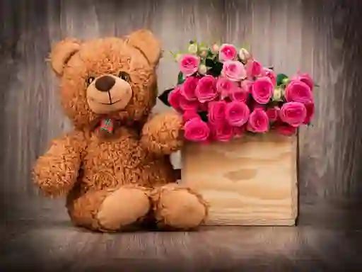 Cluiche Cute Teddy Bears Puzzle ar líne