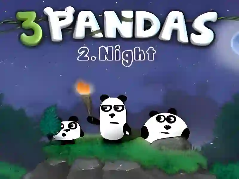Cluiche 3 Pandas 2 Night ar líne