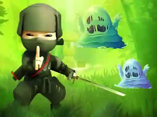 Cluiche Ninja vs Slime ar líne