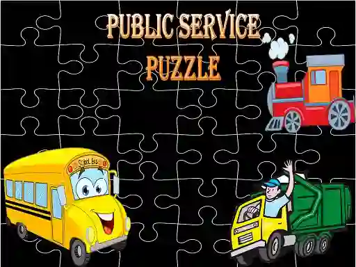 Cluiche Public Service Puzzle ar líne