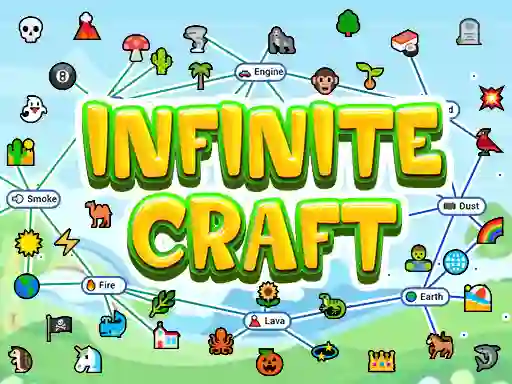 Cluiche Infinite Craft ar líne