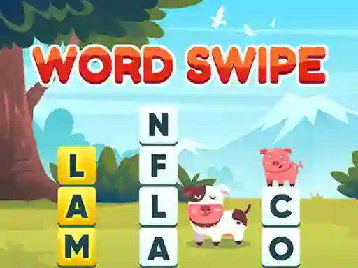 Cluiche Words Swipe ar líne