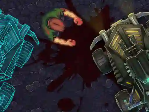 Cluiche Carmageddon Zombie Drift ar líne