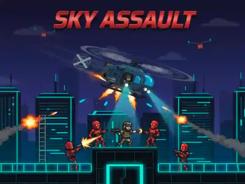 Cluiche Sky Assault ar líne