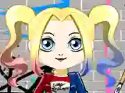 Cluiche Cute Harley Quinn Dress Up ar líne