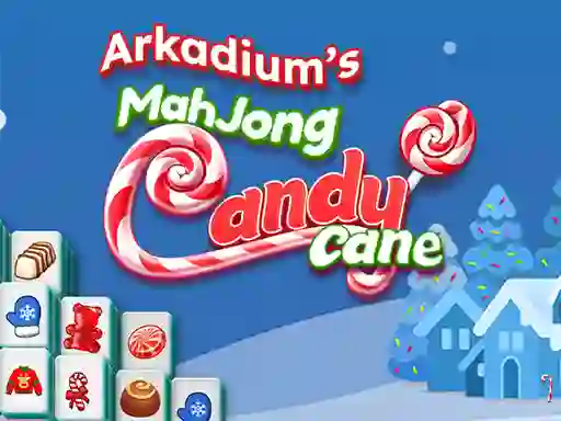 Cluiche Mahjongg Candy Cane ar líne