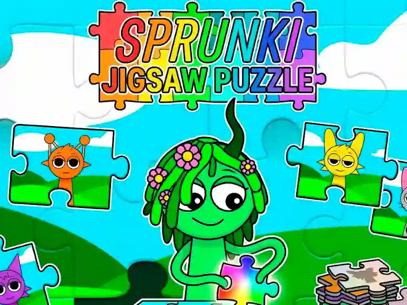 Cluiche Sprunki Jigsaw Puzzle ar líne