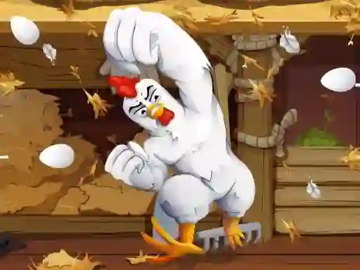Cluiche Angry Chicken: Egg Madness ar líne