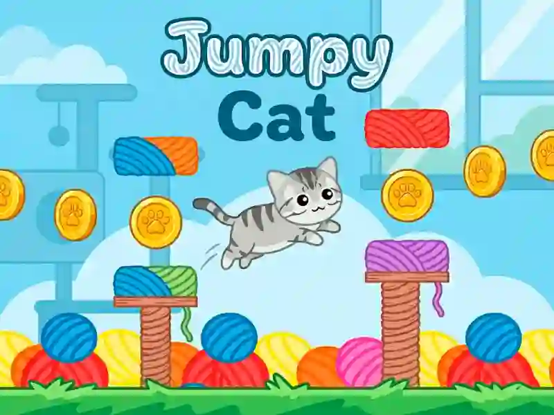 Cluiche Jumpy Cat ar líne