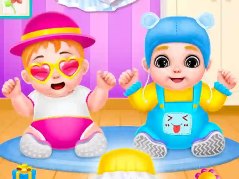Cluiche Twin Baby Care ar líne