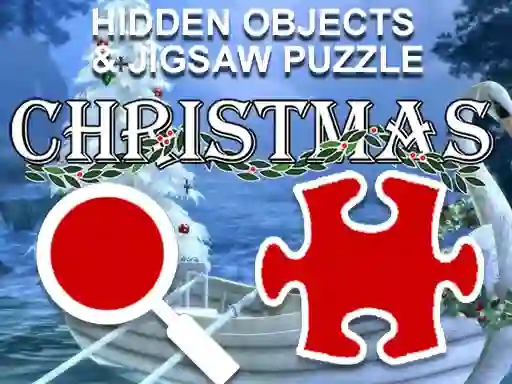 Cluiche Hidden Objects & Jigsaw Puzzles Christmas ar líne