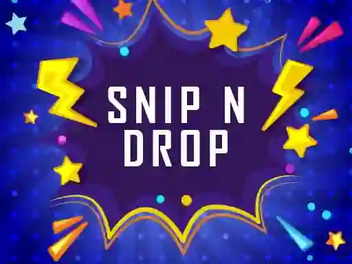 Cluiche Snip n Drop ar líne
