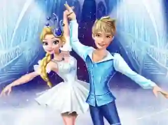 Cluiche Elsa and Jack Ice Ballet Show ar líne