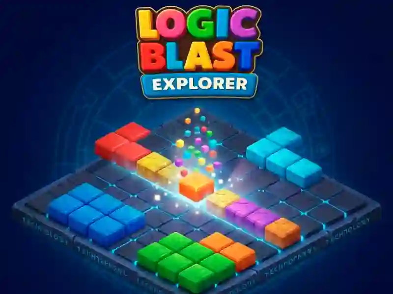 Cluiche Logic Blast Explorer ar líne