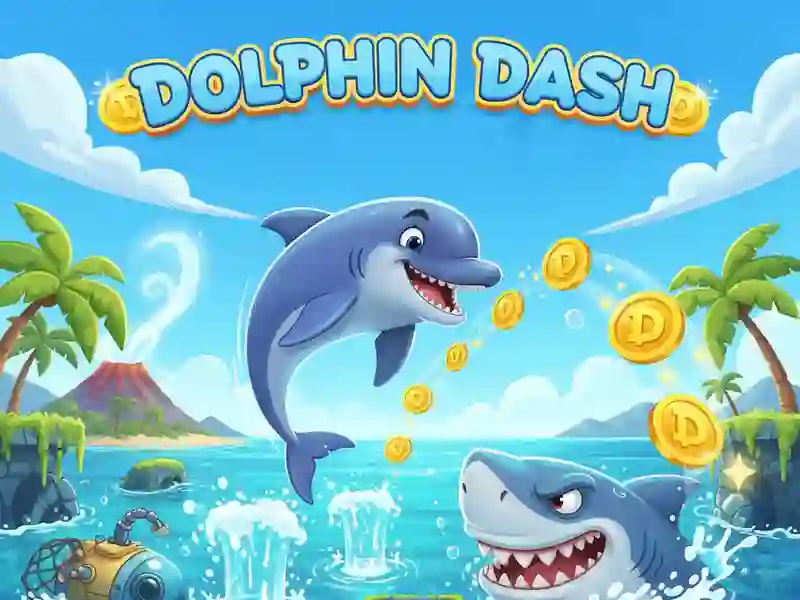 Cluiche Dolphin Dash ar líne