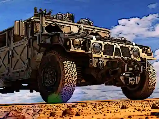 Cluiche Military Transport Vehicle ar líne