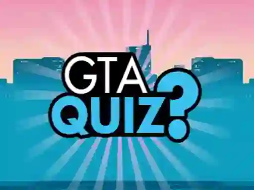 Cluiche GTA Quiz ar líne