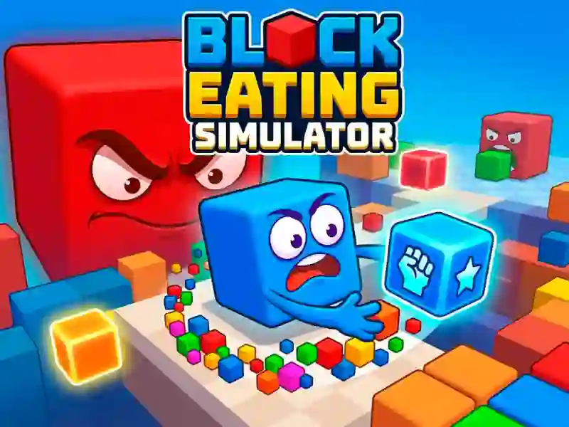 Cluiche Block Eating Simulator ar líne