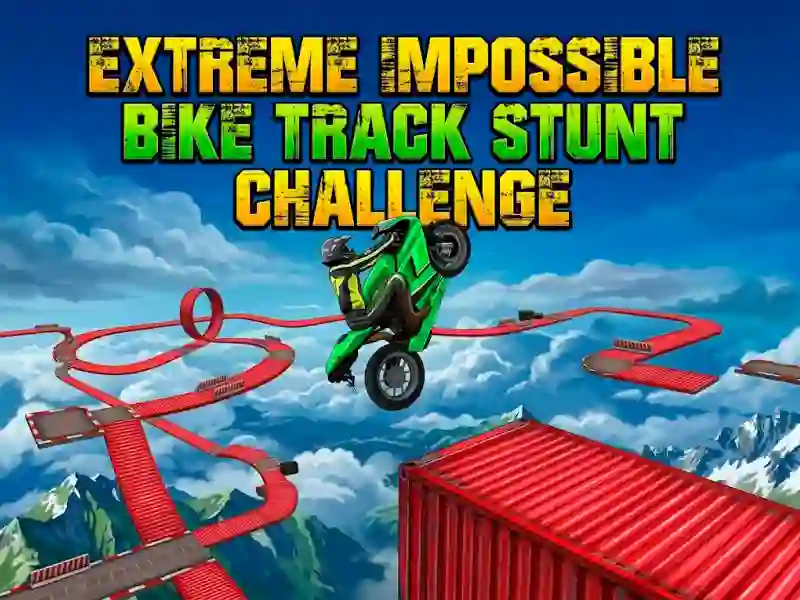Cluiche Extreme Impossible Bike Track Stunt Challenge ar líne