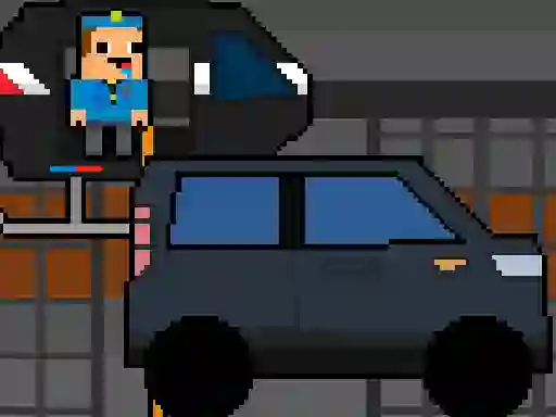 Cluiche Police Obby Prison Save ar líne