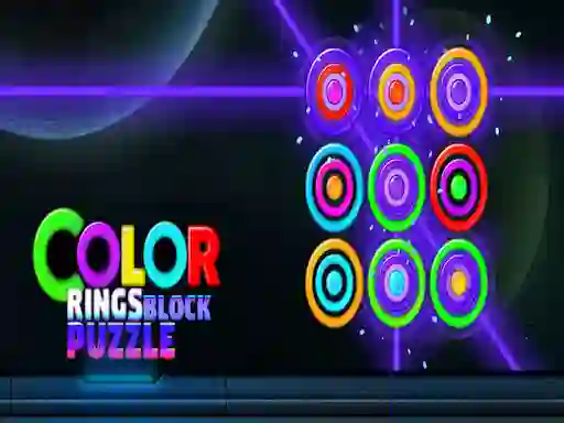 Cluiche Color Rings Block Puzzle ar líne