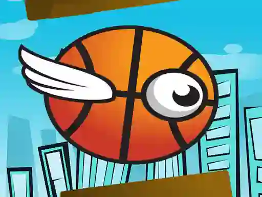 Cluiche Crazy Flying Basketball ar líne