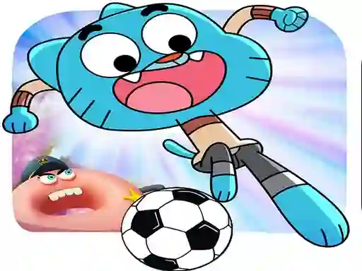 Cluiche Gumball Soccer Game ar líne