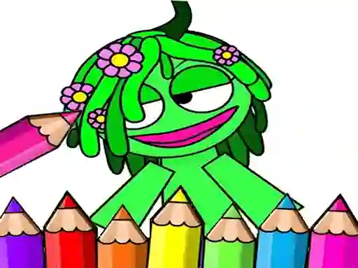 Cluiche Sprunki Coloring Music Anime ar líne